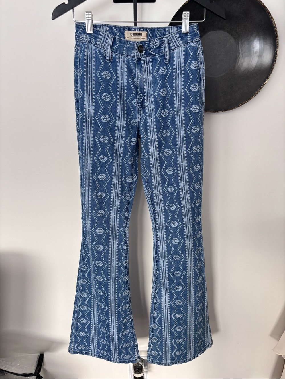 Rock & Roll denim Aztec Flare Jeans Sz 25
